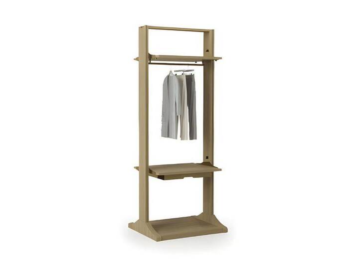 JVmoebel Schrank-Set Bequem Kleiderschrank Schrank Raumteiler Begehbarer Schränke Möbel, (1-St., Schrank System EGO.04), Made in Europa, braun von OTTO