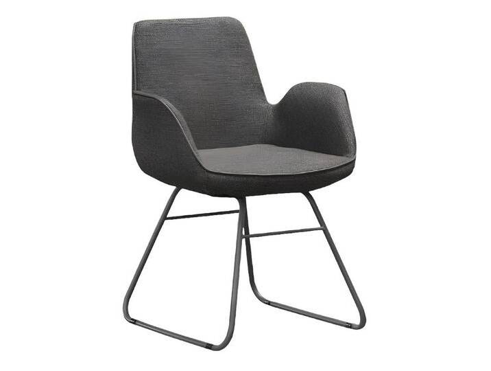 JVmoebel Sessel Büro Arbeitszimmer Schreibtischstuhl Chef Drehstuhl ergonomisch (Sessel), Made in Europa, grau von OTTO