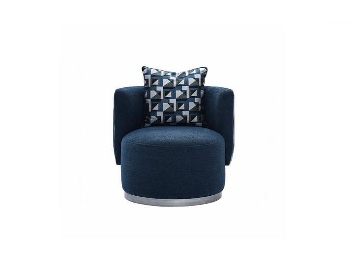 JVmoebel Sessel Eleganter Relaxsessel in Blau – Moderner Polstersitz (1-St., Sessel), Made in Europa, blau von OTTO