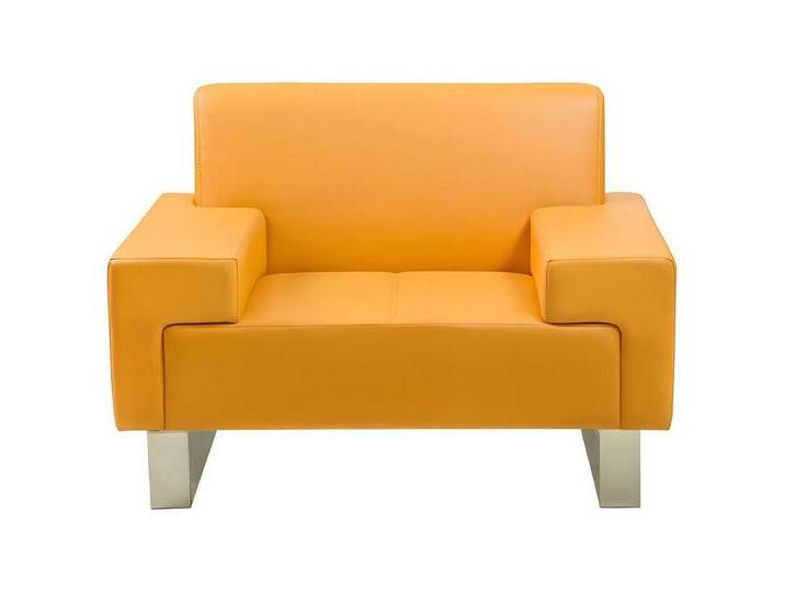 JVmoebel Sessel Gelber Lounge-Sessel im Designer-Stil, Ledersessel für 1 Person (1-St., 1x Sessel), Made in Europa, gelb von OTTO