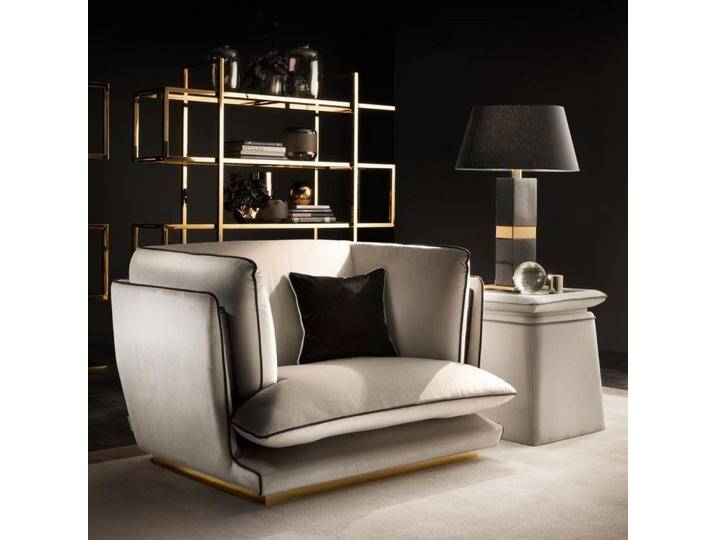 JVmoebel Sessel Moderne Polster Lounge Sessel 1-Platzer Design Couch Neu, Made in Europa, grau JVmoebel Sessel Moderne Polster Lounge Sessel 1-Platzer Design Couch Neu, Made in Europa, grau von OTTO