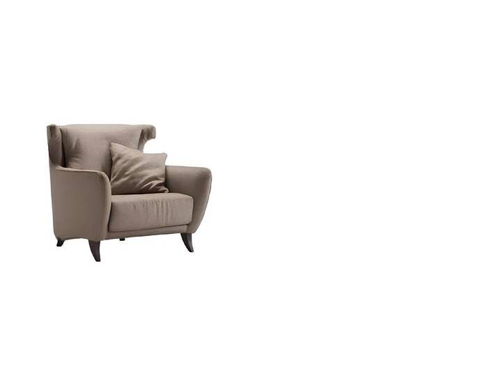 JVmoebel Sessel Relax Stoff Textil Lounge Fernseh 1 Sitzer Sessel Design Stuhl Polster (Sessel), Made in Europa, beige von OTTO