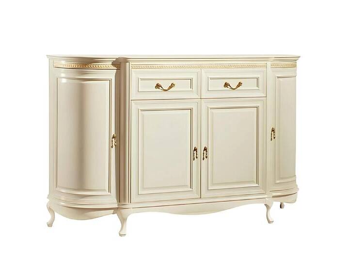 JVmoebel Sideboard Anrichte Buffet Servierkommode Vorratsschrank Holz Buffetschrank (1 St., Sideboard), Made in Europa, weiß von OTTO