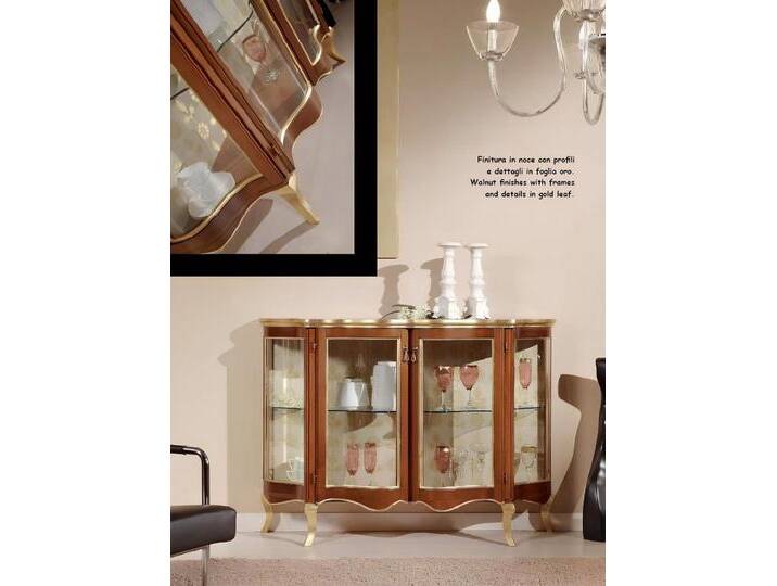 JVmoebel Sideboard Braune Glasvitrine Kommode - Italienische Möbelstücke, Made in Europa, braun JVmoebel Sideboard Braune Glasvitrine Kommode - Italienische Möbelstücke, Made in Europa, braun von OTTO