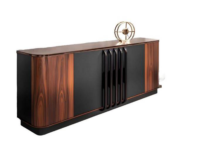 JVmoebel Sideboard Büro Konsole Sideboard Modern Luxus Möbel Regal Konsole Holz Möbel Neu (1 St., Konsole), Made in Europa, braun von OTTO