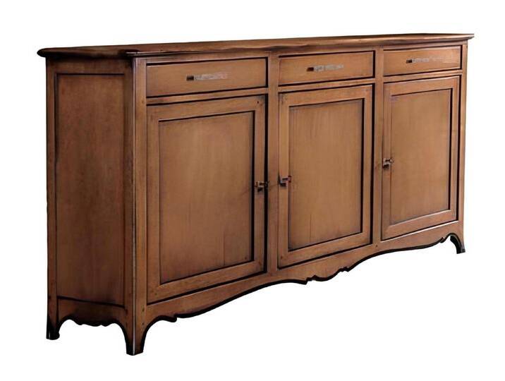 JVmoebel Sideboard Landhaus Regal Anrichte Schrank Buffet Vitrine Vitrinen Anrichten (Buffet), Made in Europa, braun von OTTO