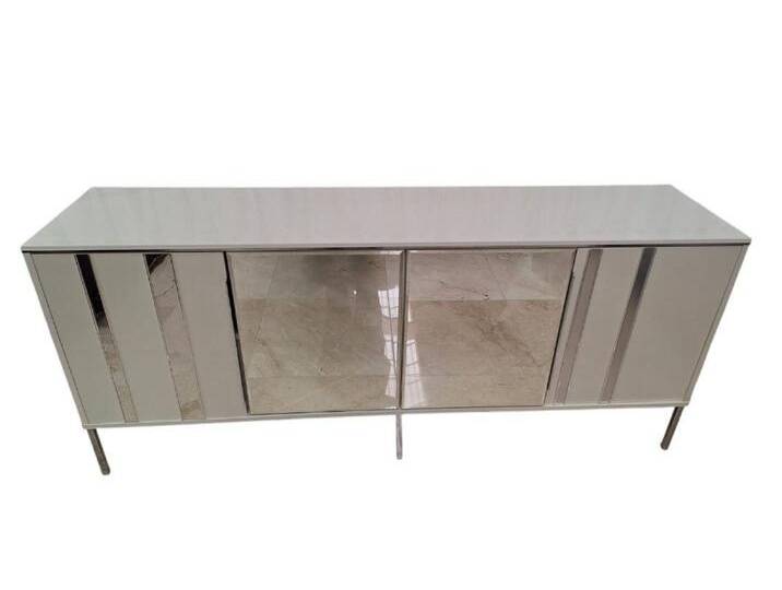 JVmoebel Sideboard Luxus Designer Holz Regal Weiß Möbel Kommode Hochwertig (1 St., Sideboard), Made in Europa, weiß von OTTO