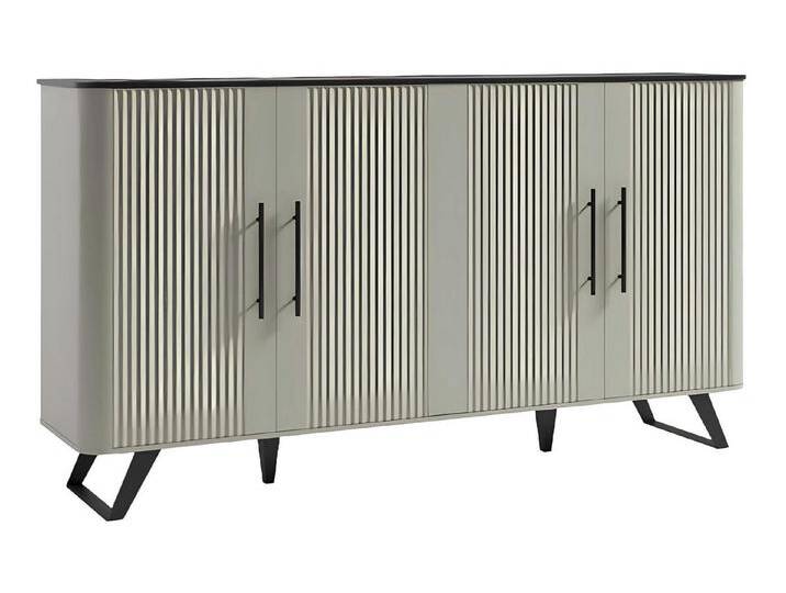 JVmoebel Sideboard Schrank Anrichte Stauraummöbel Kommodenschrank Buffet Holz modern (1 St., Sideboard (TRK), Made in Europa, grau von OTTO