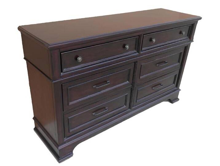 JVmoebel Sideboard Wohnzimmermöbel Rustikales Sideboard aus Massivholz mit klassischem (Kabinett), Hergestellt in Europa, braun von OTTO
