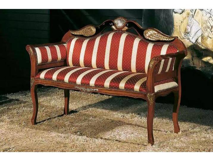 JVmoebel Sitzbank Polsterbank im Barockstil – Klassische Textilmöbel für Zuhause (1-St), Made in Europa, bunt von OTTO