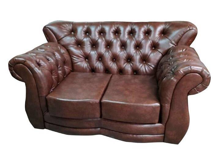 JVmoebel Sofa Chesterfield 2-Sitzer Sofa in Braun – Ledercouch für Wohnzimmer, Made in Europa, braun JVmoebel Sofa Chesterfield 2-Sitzer Sofa in Braun – Ledercouch für Wohnzimmer, Made in Europa, braun von OTTO