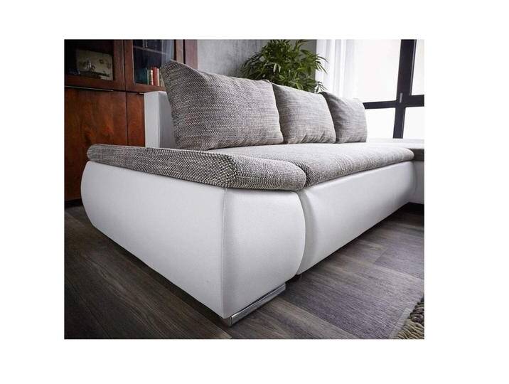 JVmoebel Sofa Schicke Moderne Dreisitzer Sofa mit Schlaffunktion Neu, Made in Europa, grau JVmoebel Sofa Schicke Moderne Dreisitzer Sofa mit Schlaffunktion Neu, Made in Europa, grau von OTTO