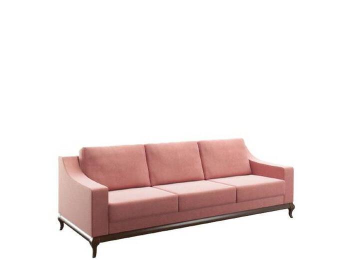 JVmoebel Sofa Schlafsofa im Dreisitzer-Design mit Bettfunktion in Rosa, Made in Europa, rosa von OTTO