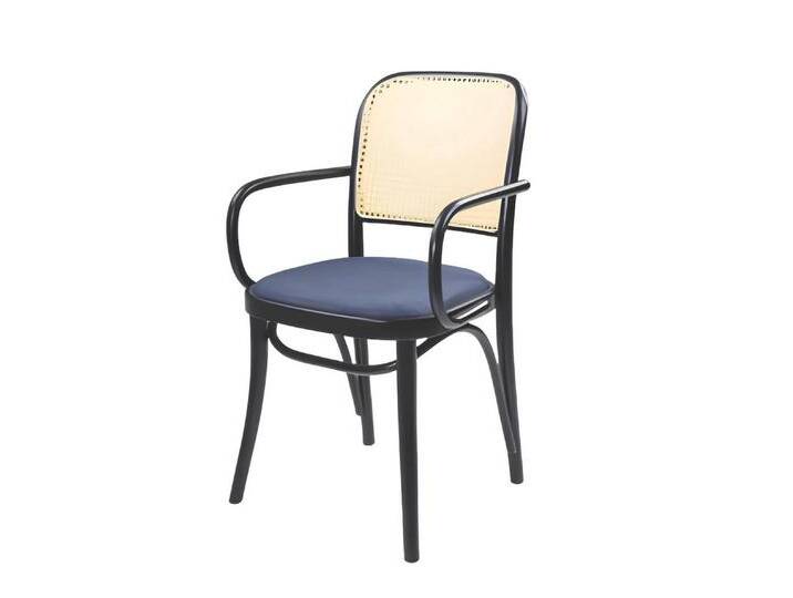 JVmoebel Stuhl Moderne Polsterstuhl Design Blau Lehnstuhl Stuhl Armlehne Esszimmer (1 St), Made in Europa, blau von OTTO