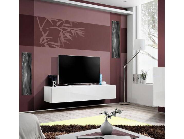 JVmoebel TV-Wand Holz Lowboard TV Ständer für modernes Designer-Wohnzimmer, Made in Europa, weiß JVmoebel TV-Wand Holz Lowboard TV Ständer für modernes Designer-Wohnzimmer, Made in Europa, weiß von OTTO