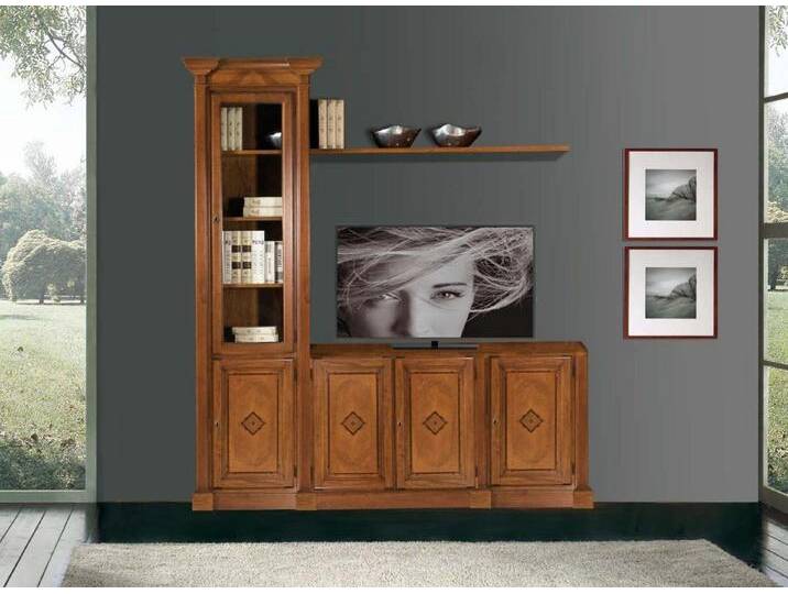 JVmoebel TV-Wand TV-Schrank Holz modern stilvoll Wohnzimmer Möbel, Made in Europa, braun JVmoebel TV-Wand TV-Schrank Holz modern stilvoll Wohnzimmer Möbel, Made in Europa, braun von OTTO