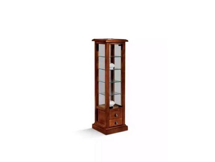 JVmoebel Vitrine Braune Vitrine Glasvitrine Holz Wohnzimmer Möbel Anrichte Neu (1-St., Vitrine) Made in Europa, braun von OTTO