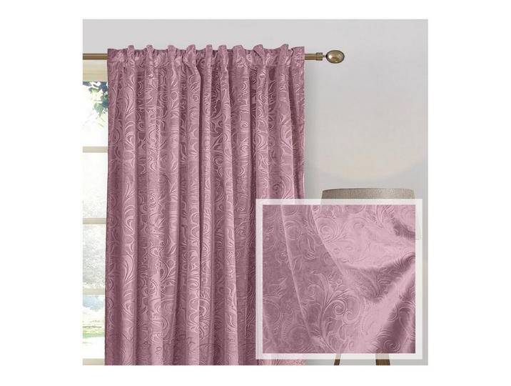 Jibenhome Verdunkelungsvorhang Samt Gardine 2er-Set, Blickdicht Vorhänge Blumen Multifunktionsband, Scheibengardine für Deko Wohnzimmer Schlafzimmer von OTTO