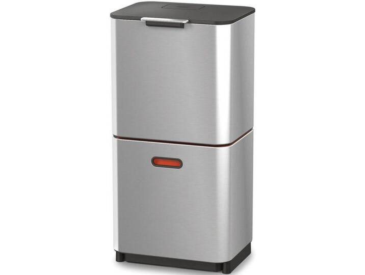 Joseph Joseph Mülleimer Totem Max., austauschbare Aktivkohlefilter, herausnehmbares Biomüllfach, silberfarben Joseph Joseph Mülleimer Totem Max., austauschbare Aktivkohlefilter, herausnehmbares Biomüllfach, silberfarben von OTTO