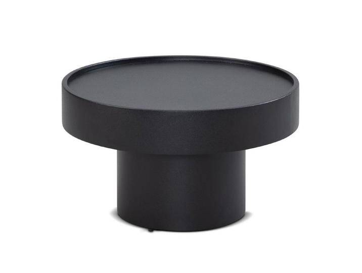 KADIMA DESIGN Couchtisch Couchtisch 60x60x36 cm Metall Schwarz Sofatisch Rund, Wohnzimmertisch (Wohnzimmer Modern), in Pilz-Form, Design Kaffeetisch Eisen von OTTO