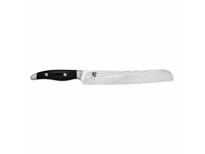 KAI Brotmesser Shun Nagare Black, 23 cm, NDC-0705S, schwarz silberfarben von OTTO