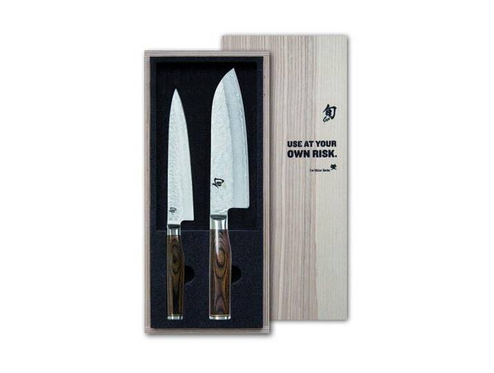 KAI Messer-Set Shun Premier Tim Mälzer Messerset TDMS-230 (Spar-Set, 2-tlg) von OTTO
