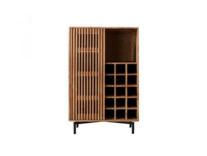 KAWOLA Anrichte LOJA, Weinschrank Akazie massiv natur 1 Tür 80x122x43 cm, braun KAWOLA Anrichte LOJA, Weinschrank Akazie massiv natur 1 Tür 80x122x43 cm, braun von OTTO