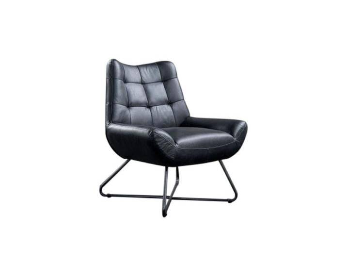 KAWOLA Sessel Snooze, Clubsessel Leder verschiedene Farben, schwarz, schwarz von OTTO