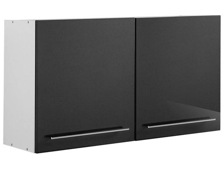 KOCHSTATION Hängeschrank KS-Trient 100 cm breit, grau, Folienbeschichtung, anthrazit Hochglanz KOCHSTATION Hängeschrank KS-Trient 100 cm breit, grau, Folienbeschichtung, anthrazit Hochglanz von OTTO