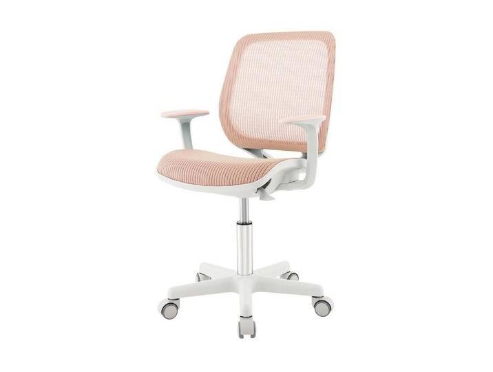 KOMFOTTEU Kinderstuhl Schreibtischstuhl Kinderdrehstuhl, mit Rückenlehne & Armlehnen & Rädern, rosa, rosa KOMFOTTEU Kinderstuhl Schreibtischstuhl Kinderdrehstuhl, mit Rückenlehne & Armlehnen & Rädern, rosa, rosa von OTTO