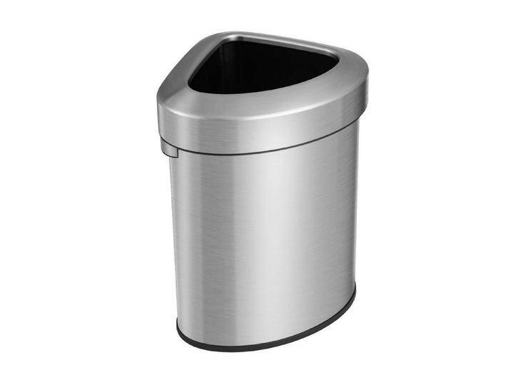 KOMFOTTEU Mülltonnenbox, 60L Mülleimer mit Griffe, platzsparend für Eck, silberfarben KOMFOTTEU Mülltonnenbox, 60L Mülleimer mit Griffe, platzsparend für Eck, silberfarben von OTTO