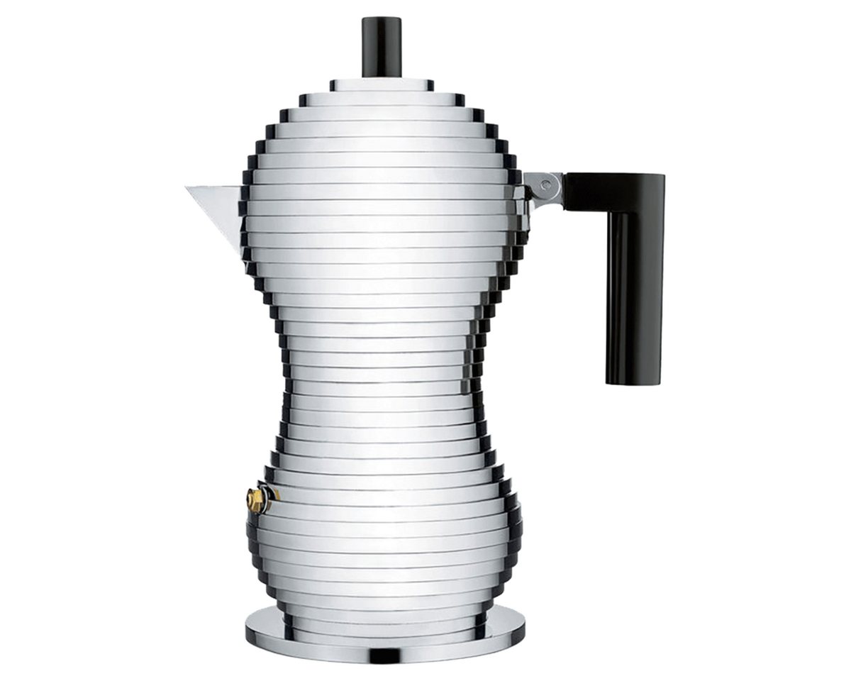 Kaffeekanne Alessi MDL02/3 B Pulcina Espressomaschine - Gußaluminium. Griff und Kaffeekanne Alessi MDL02/3 B Pulcina Espressomaschine - Gußaluminium. Griff und von OTTO
