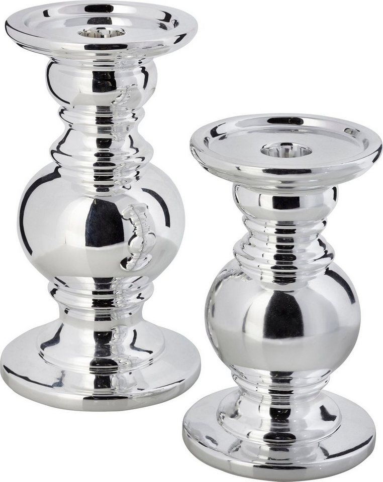 Kerzenhalter Kerzenhalter 2er-Set, Uni von OTTO