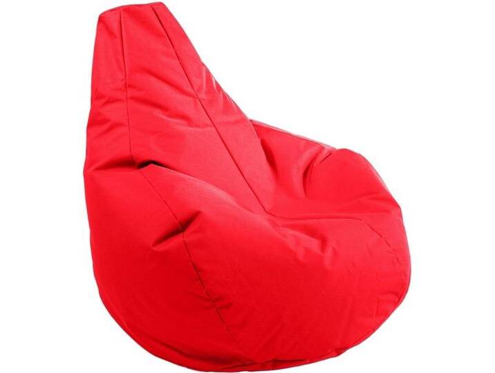 KiNZLER Sitzsack Gamer (1 St), Uni Farben, mit Rückenlehne, Outdoor geeignet, Kinderzimmer, rot, rot von OTTO