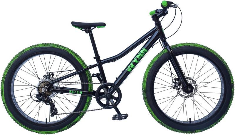 WYNN Jugendfahrrad FAT1.0, 7 Gang Shimano Tourney Schaltwerk, Kettenschaltung von Wynn