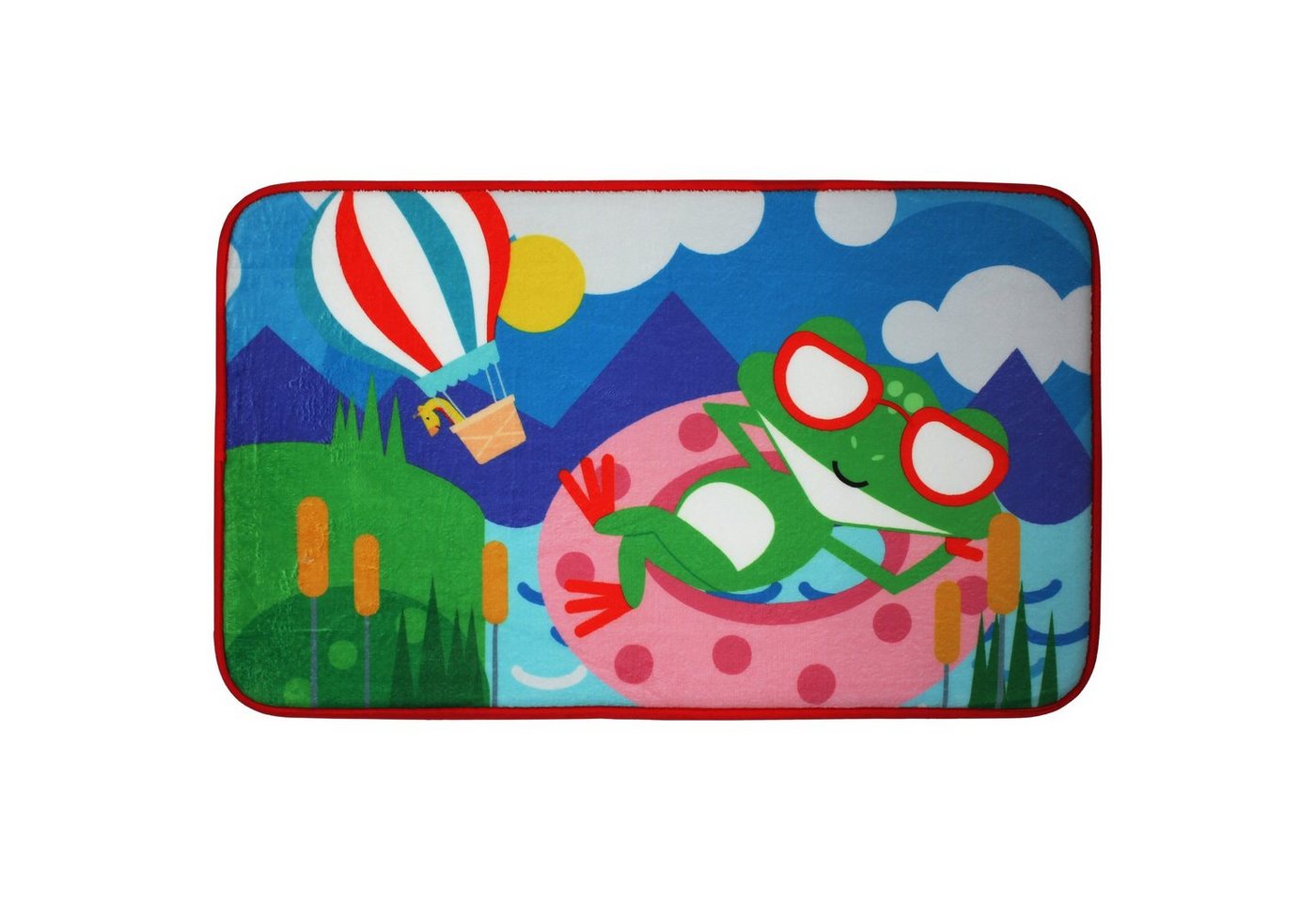 Kinderteppich Spielteppich Kinder Teppich 75x45cm Motivauswahl, Kinder-Teppich Kinderzimmer Tiermotiv Spiel-Teppich von OTTO