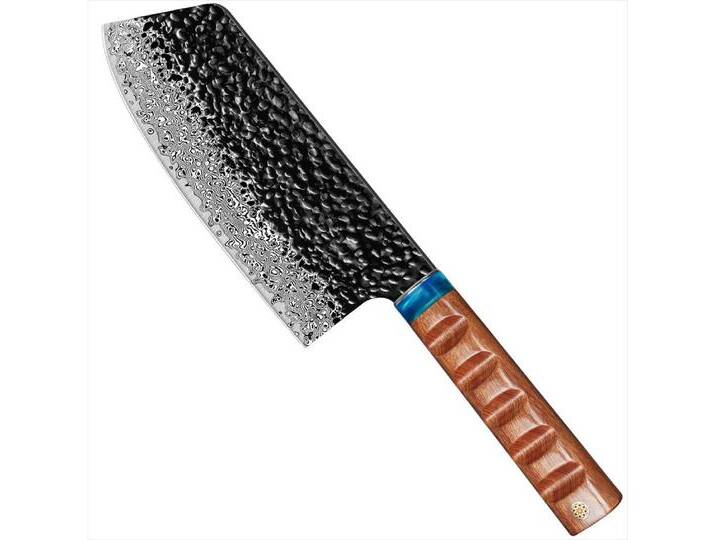 KingLux Hackmesser Damast Fleischmesser Hackmesser Damaststahl Mehrzweck Küchenmesser, braun KingLux Hackmesser Damast Fleischmesser Hackmesser Damaststahl Mehrzweck Küchenmesser, braun von OTTO