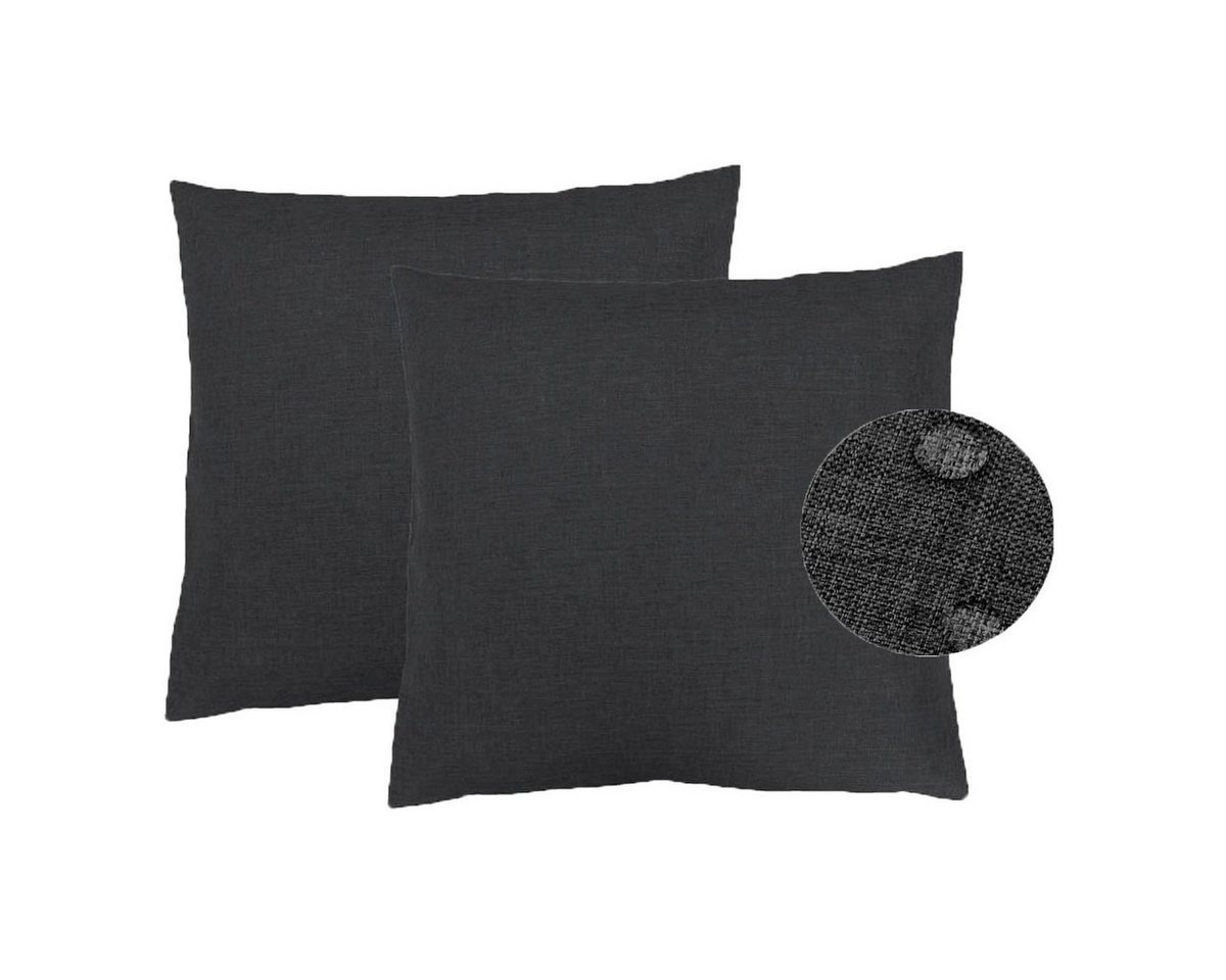 Kissenbezüge 2er Set Leinen Optik Kissenbezug Dekokissenbezug, (2 Stück), strapazierfähig von OTTO