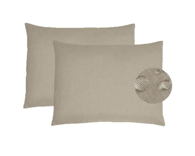 Kissenbezüge 2er Set Leinen Optik Kissenbezug Dekokissenbezug, (2 Stück), strapazierfähig von OTTO