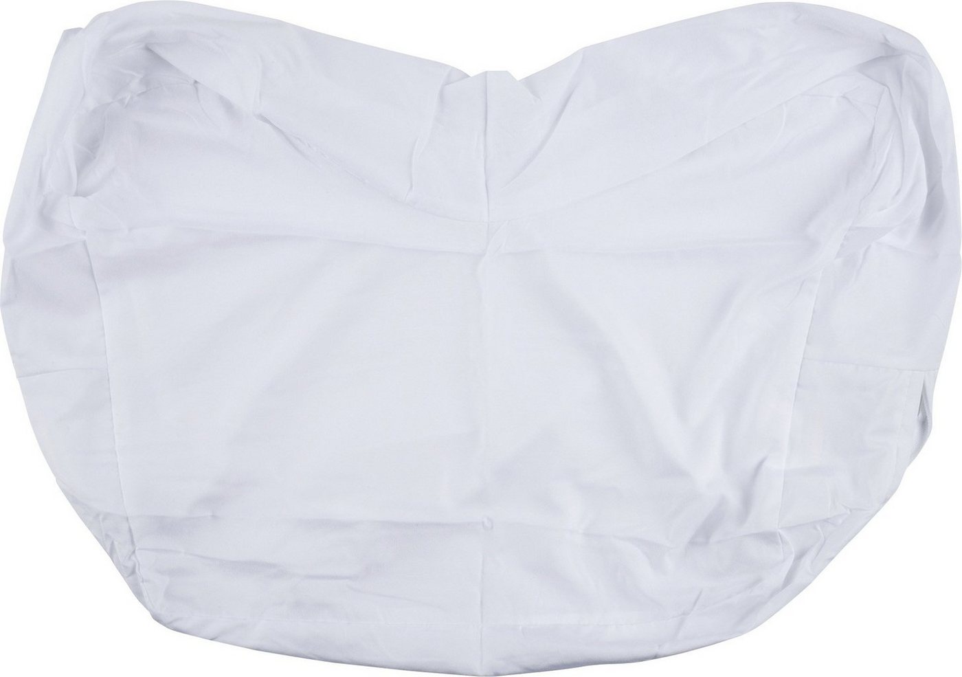 WENKO Kissenhülle Ersatzbezug für Seitenschläferkissen, Uni von WENKO