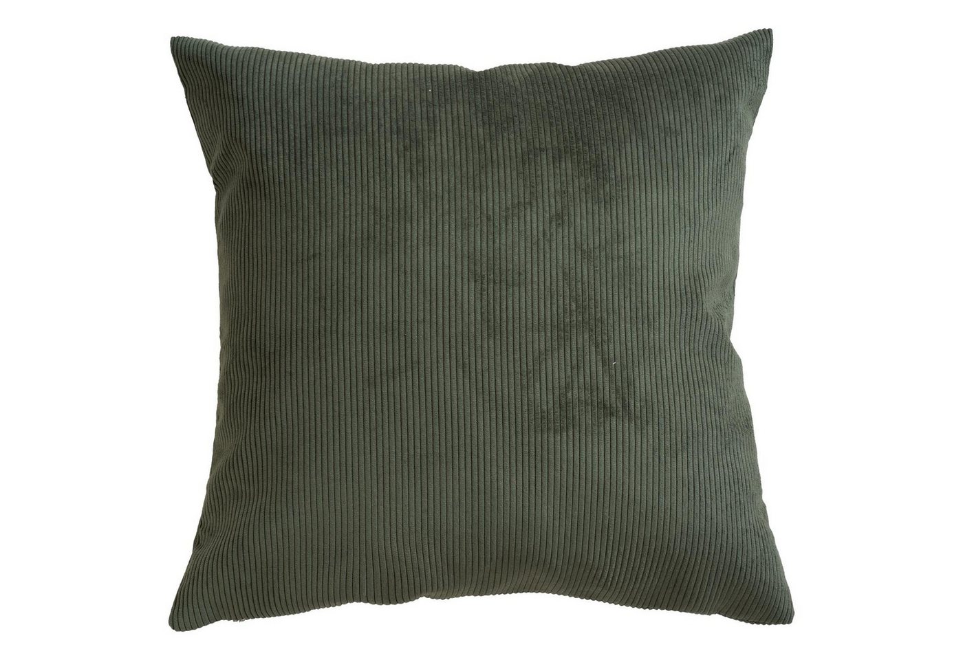 Kissenhülle FJORD, Tannengrün, Uni, Cord, 40 x 40 cm, (1 Stück) von OTTO