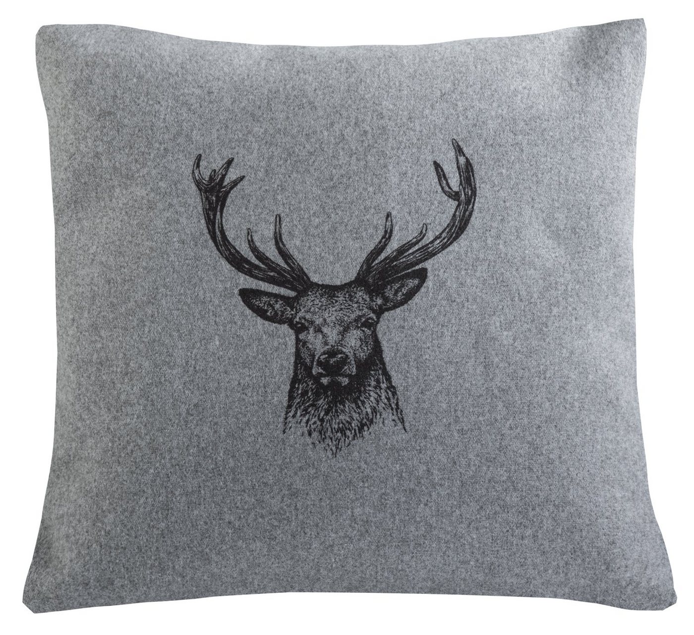 Kissenhülle TROPHY, Grau, Motiv, Kunstfaser, 40 x 40 cm, (1 Stück) von OTTO