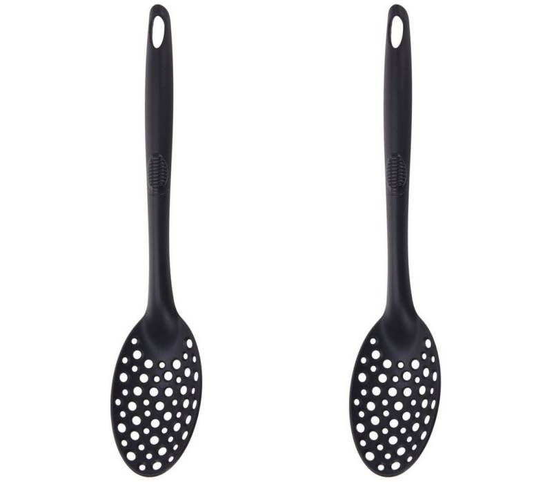 Ultra Clean Kochbesteck-Set 2 x Schöpflöffel geschlitzt mit Anti-Rutsch Griff 32 cm von Ultra Clean