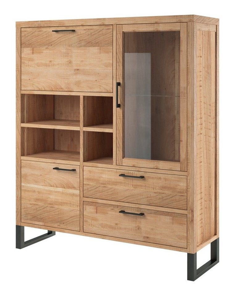 Kommode Highboard, BASIA, Braun, B 124 cm, T 38 cm von OTTO