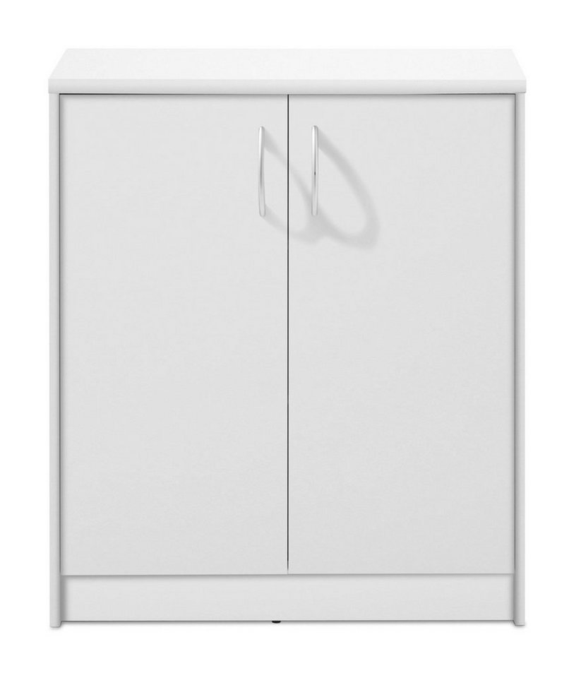 Kommode OPTIMUS, B 74 x H 86 cm, Weiß matt, 2 Türen von OTTO
