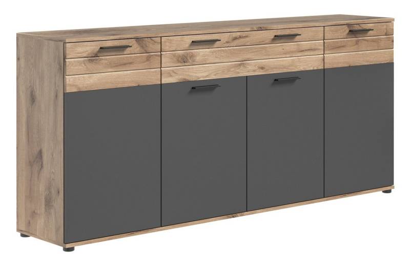 Kommode Sideboard, MARGA, Braun, B 200 cm, T 40 cm, mit 4 Türen und 2 Schubladen, mit Soft-Close-Funktion Kommode Sideboard, MARGA, Braun, B 200 cm, T 40 cm, mit 4 Türen und 2 Schubladen, mit Soft-Close-Funktion von OTTO