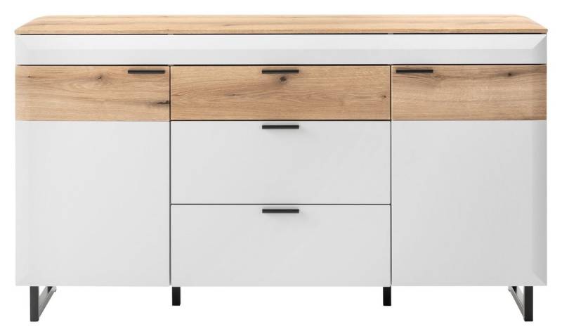 Kommode Sideboard, TORANO, Grau, B 183 cm, T 41 cm von OTTO