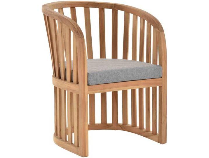 Krines Home Esszimmersessel Teakstuhl Holz Teak Stuhl Esszimmerstuhl mit Polster Sessel Massiv, beige, Beluno Krines Home Esszimmersessel Teakstuhl Holz Teak Stuhl Esszimmerstuhl mit Polster Sessel Massiv, beige, Beluno von OTTO