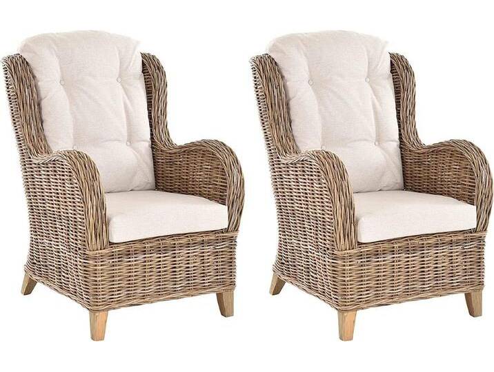 Krines Home Loungesessel Set/2 Lesesessel Birmingham Rattansessel Rattanmöbel Set Sessel Rattan, grau, Grau Natur Rundmaterial Krines Home Loungesessel Set/2 Lesesessel Birmingham Rattansessel Rattanmöbel Set Sessel Rattan, grau, Grau Natur Rundmaterial von OTTO