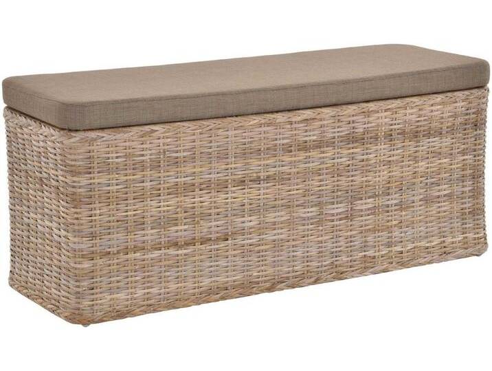 Krines Home Sitztruhe Breiter Rattan Wäschekorb 115cm mit Deckel Wäschetruhe XXL Sitzbank, schmal Flur Bank Sitzhocker Wäschesammler Sitz-Truhe Natur Rechteckig Krines Home Sitztruhe Breiter Rattan Wäschekorb 115cm mit Deckel Wäschetruhe XXL Sitzbank, schmal Flur Bank Sitzhocker Wäschesammler Sitz-Truhe Natur Rechteckig von OTTO